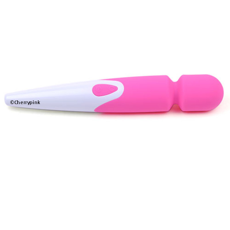 iWand Massager Wand Vibrator Pink in Colour.