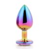 Gleaming Love Large Multicolour Butt Plug Anal Sex Toy.