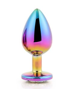 Gleaming Love Large Multicolour Butt Plug Anal Sex Toy.