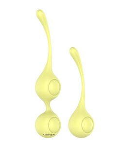 The Candy Shop Lemon Squeeze Kegel Balls Set.