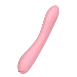 The Candy Shop Peach Party Vibrator Side View.