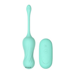 The Candy Shop Sweet Apple Egg Vibrator Front View.