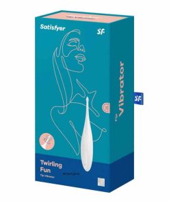 Satisfyer Twirling Fun Tip Vibrator Outer Box.