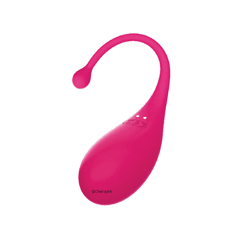 Adrian Lastic Palpitation Vibrating Egg Rechargeable in Pink.