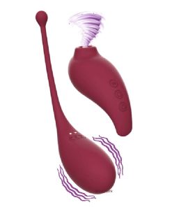 The Suction and Vibrations of the Adrien Lastic Inspiration Clitoral Suction Stimulator With Egg