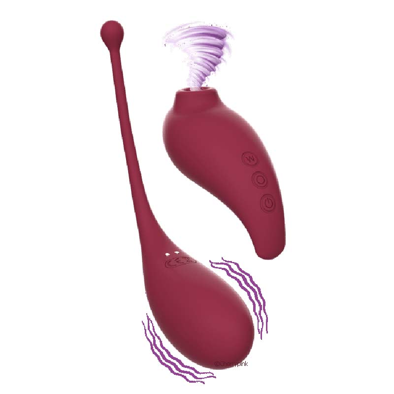 The Suction and Vibrations of the Adrien Lastic Inspiration Clitoral Suction Stimulator With Egg
