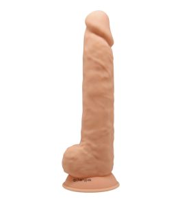 SilexD 10 Inch Dual Density Realistic Dildo in Flesh Colour.