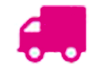 Delivery Information Cherry Pink Pink Colour Truck