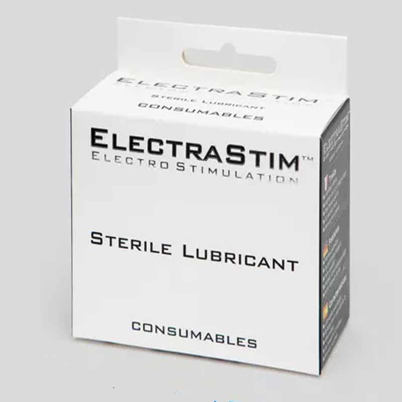 ElectraStim Sterile Lubricant Sachets Outer Box.