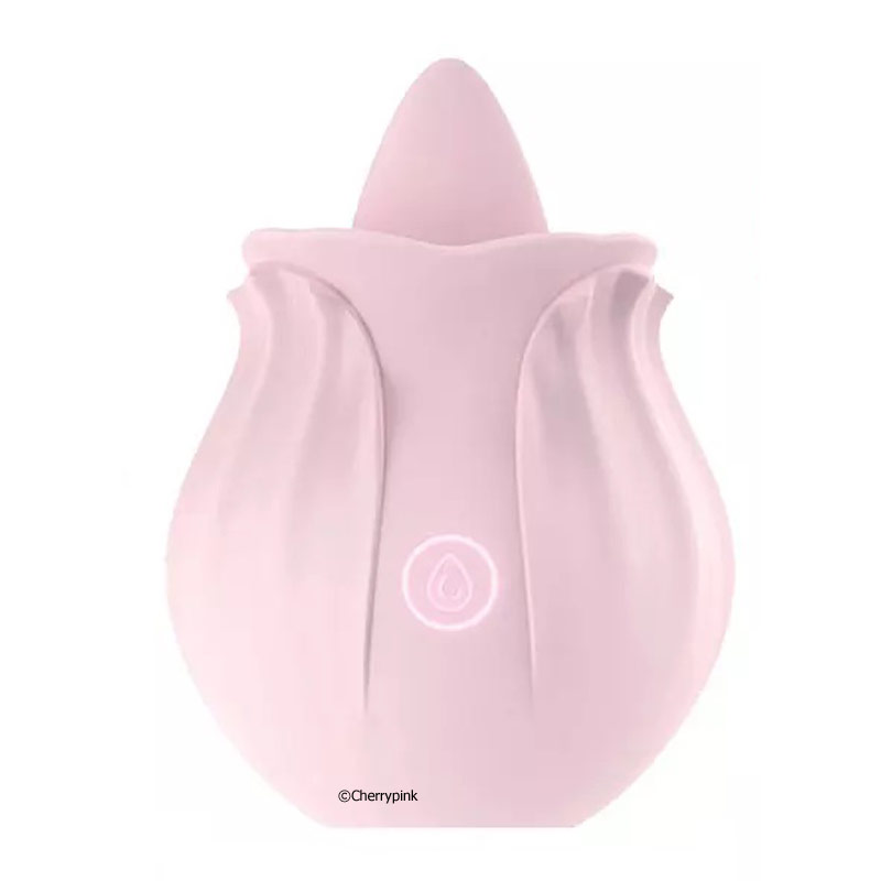 7 Function Rechargeable Rose Vibrator in Pink Colour.