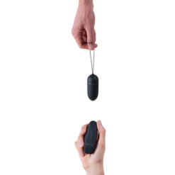 B Naughty Classic Unleashed Remote Massager in a female hands.