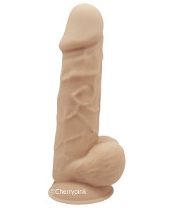 SilexD 8.5 Inch Dual Density Realistic Dildo in Flesh Colour