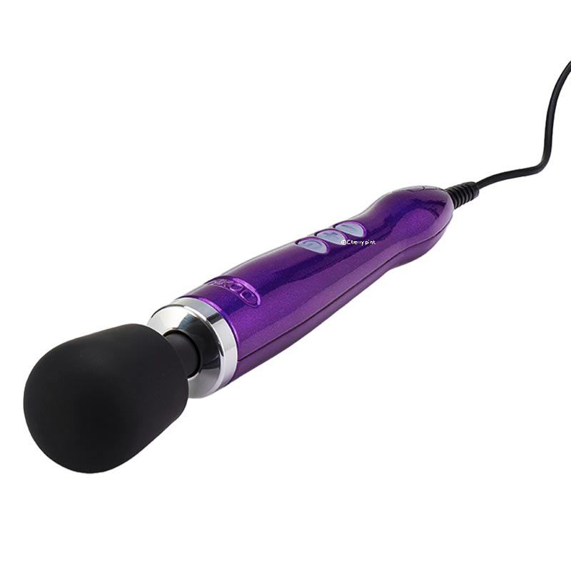 Close Up of the Silicone Head on the Doxy Die Cast Wand Massager.