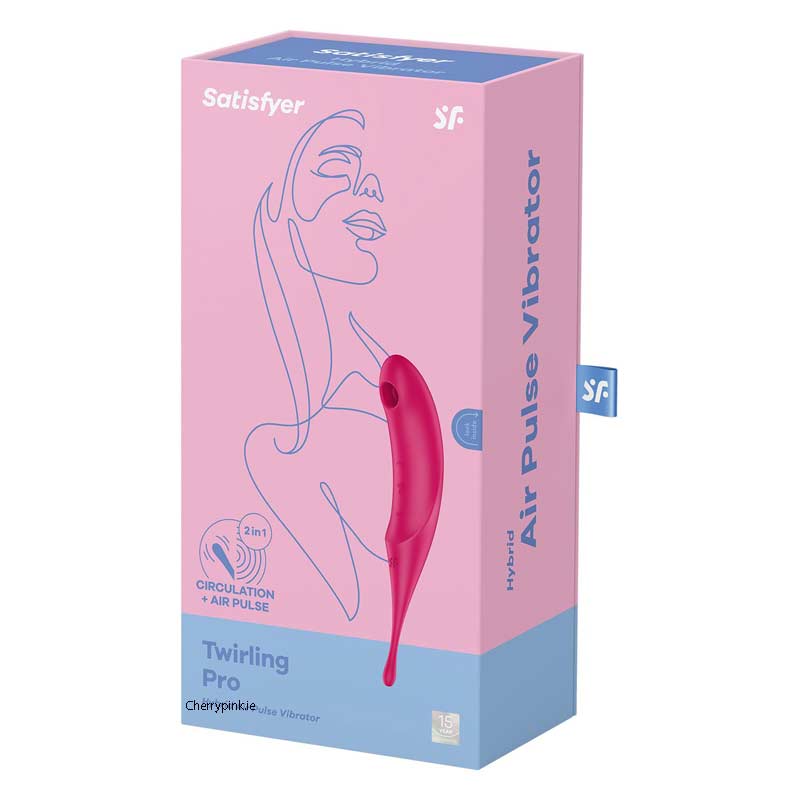 Satisfyer Twirling Pro Air Pulse Vibrator Outer Box