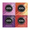 EXS Flavoured Condoms 12 pack Cola, Bubblegum, Strawberry and Chocolale flavour