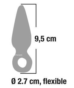 The Sizes for the Finger Plug Transparent