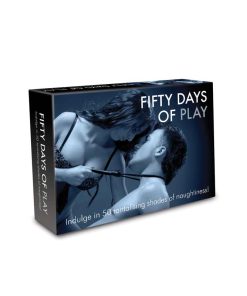 Fifty Days Of Play Couples Game in Its Black Display Box