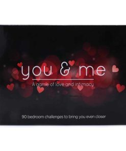 You And Me The Lovers Game in Its Display Box on a White Background