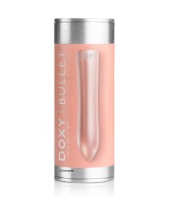 The Outer Box from the Doxy Bullet Vibrator Pink