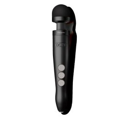 Doxy Die Cast 3 Rechargeable Power Wand With its Three Control Buttons on The Front