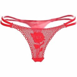 G-String Panty Rose Sexy Lingerie With Twin Waist Straps
