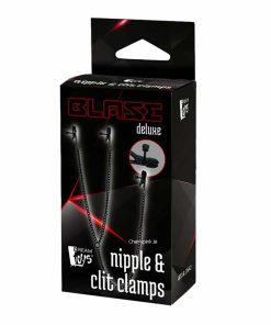 Blaze Deluxe Nipple And Clit Clamps outer box.