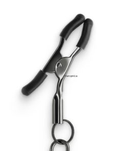 Bound Nipple Clamps DC2 Gunmetal Clamp Close Up.