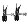 Guilty Pleasure Flat Nipple Screw Clamps close up.