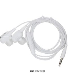 The white headphones from the white sexy talk male masturbator