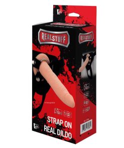 the display box from the RealStuff Strap-on Real Dildo