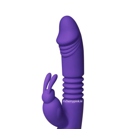 The tip and clitoral part of the vibrator