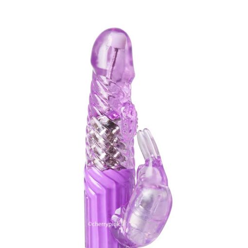 The tip of the purple vibrator