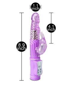 The purple vibrator with all its sizes