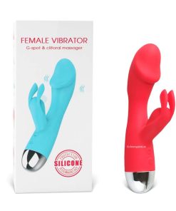 The display box from the rampant rabbit vibrator with G-spot head