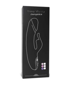 The black display box from the purple vibrator