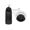 The black remote controller with on/ off controller