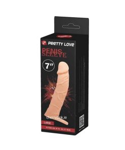 Pretty Love Penis Sleeve 7 Inches Outer Box