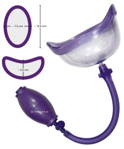 Vagina Sucker Pussy Pump by Bad Kitty in Purple and it cup Sizes.