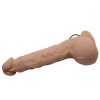 The dildo with large testicles