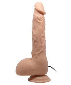 Beautiful Jason 9.8 Inch Vibrating Dildo Side View