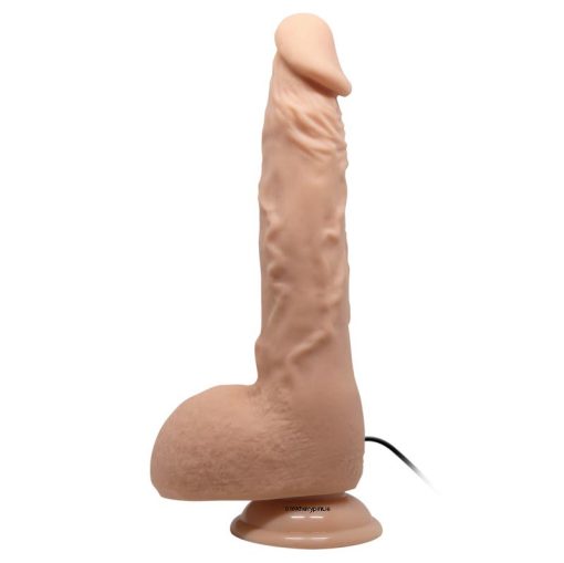 Beautiful Jason 9.8 Inch Vibrating Dildo Side View