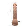 Beautiful Jason 9.8 Inch Vibrating Dildo With Sizes