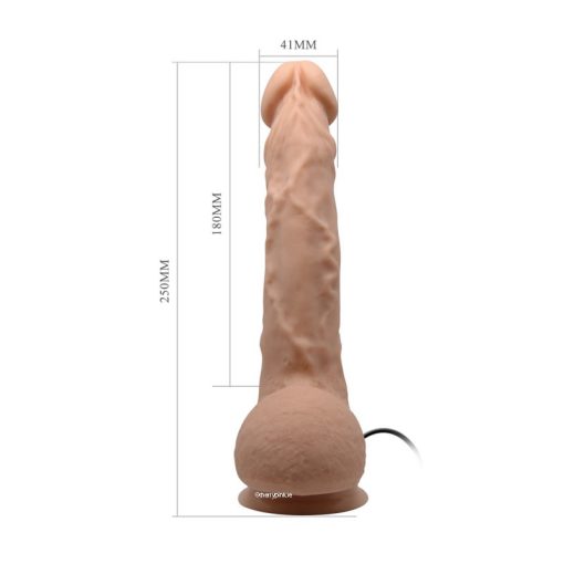 Beautiful Jason 9.8 Inch Vibrating Dildo With Sizes