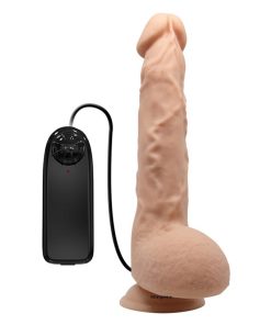 Beautiful Jason 9.8 Inch Vibrating Dildo With Its Remote Controller