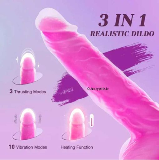 The Three in One Dildo With Motion Pictures
