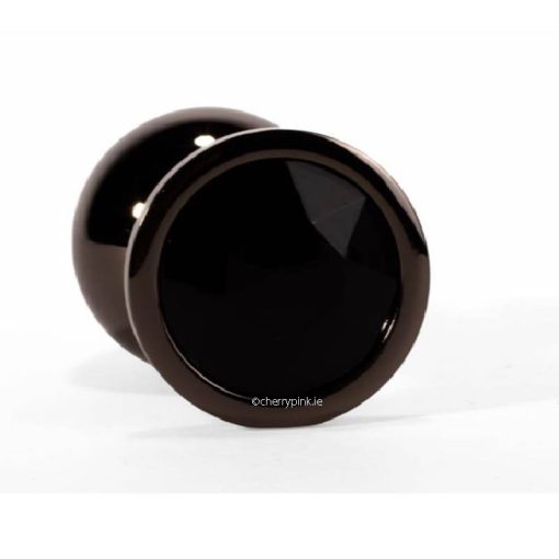 X-MEN Secret Shine Large Butt Plug Black Jewelled Base