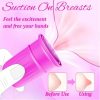 Medical Grade Silicone Nipple Sucker Set With The Suckers Before and After Use